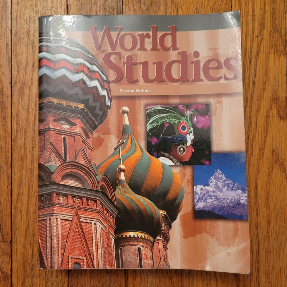 BJU Press World Studies 2nd Edition Textbook Christian Homeschool History School